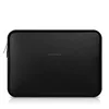 Promotional lightweight leather computer case, business laptop sleeve for men women