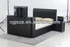 HOT automatic leather tv bed frame
