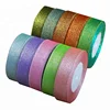 wholesale 3mm 6mm 10mm 12mm 15mm 20mm 25mm 38mm 50mm glitter colorful spark metallic ribbon for gift decoration