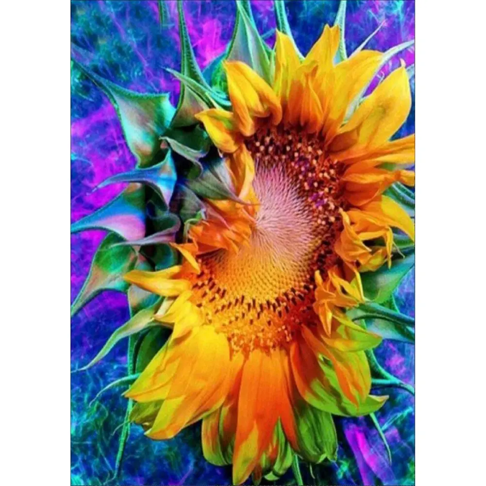 Fairylove 30×40 Diamond Painting Kit Full Bead Painting Cross Stitch Kits Diamond Dotz for Fun Diamond Embroidery Kit ,Sunflower
