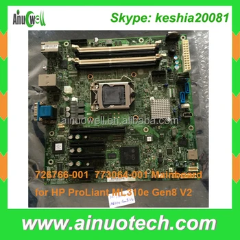 Computer Mainboard 001 001server Motherboard For Hp Proliant Ml310e Gen8 V2 Computer System Board planar Mb View Motherboard For Hp Proliant Ml310e Gen8 V2 For Hp Product Details From Shenzhen Ainuowell Technology