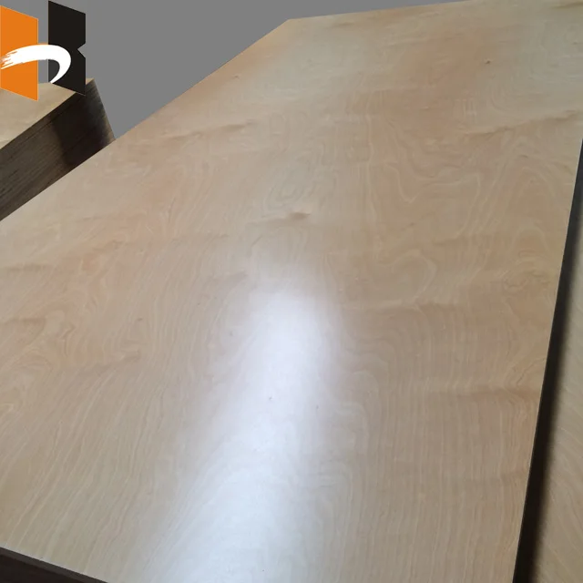 High End Of Cabinet Grade Plywood Prefinished Uv Birch Plywood