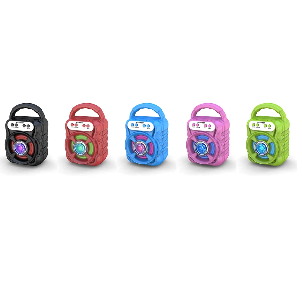 private model Subwoofer radio soundbox player mini speakers All plastic box portable bluetooth wireless trolley speaker - ANKUX.COM