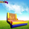 hot sale outdoor sport games inflatable climb sticky wall magic tape wall for kids and adults