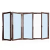Horizontal folding triple track aluminum storm windows sale