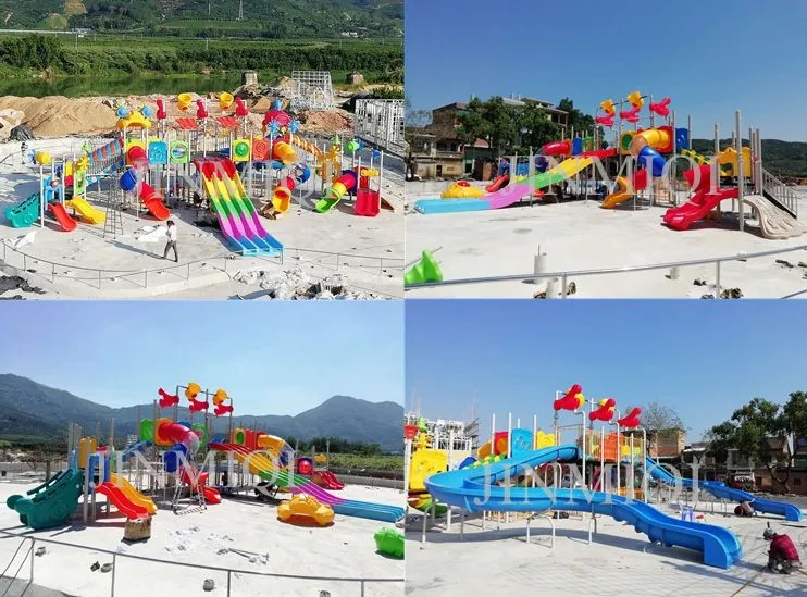 Customized Color And Cheap Prices Fiberglass Water Park Slides For Sale