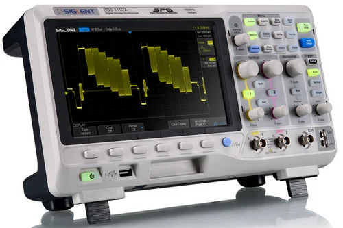 
SIGLENT New SDS1102X, 100MHz digital oscilloscope, Higher Performance and Lower Cost! 