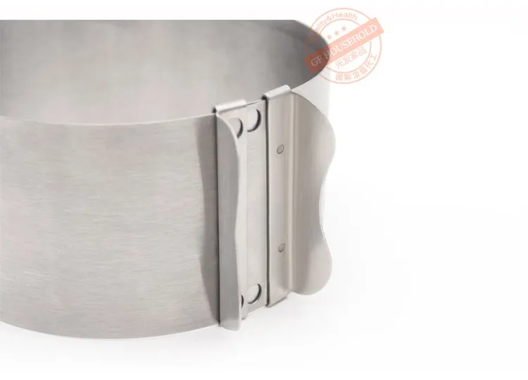 Adjustable Stainless Steel Mini Adjustable Round Cake Ring Mold Mousse Mold 6 Cm To 10 Cm Baking