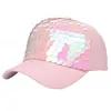 Cotton Sublimation Sequin Baseball Caps And Hats