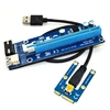 4Pin Molex Mini PCI-E Express USB3.0 1x to 16x Adapter Extender Riser Card