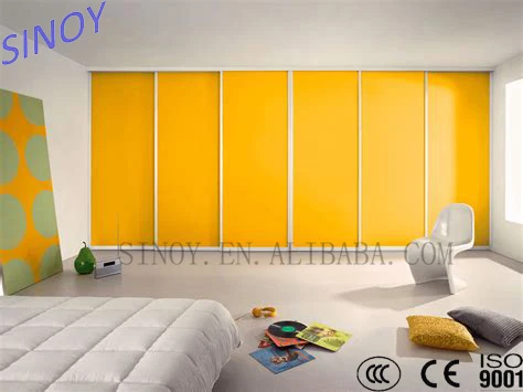 Colored Back Painted Glass For Glass Wardrobe Door Vidrio De