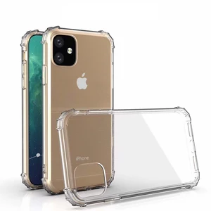 New Cell Phone Case For iPhone XI 2019 For iPhone 11 Clear Case Transparent TPU Soft Gel Shockproof Back Cover
