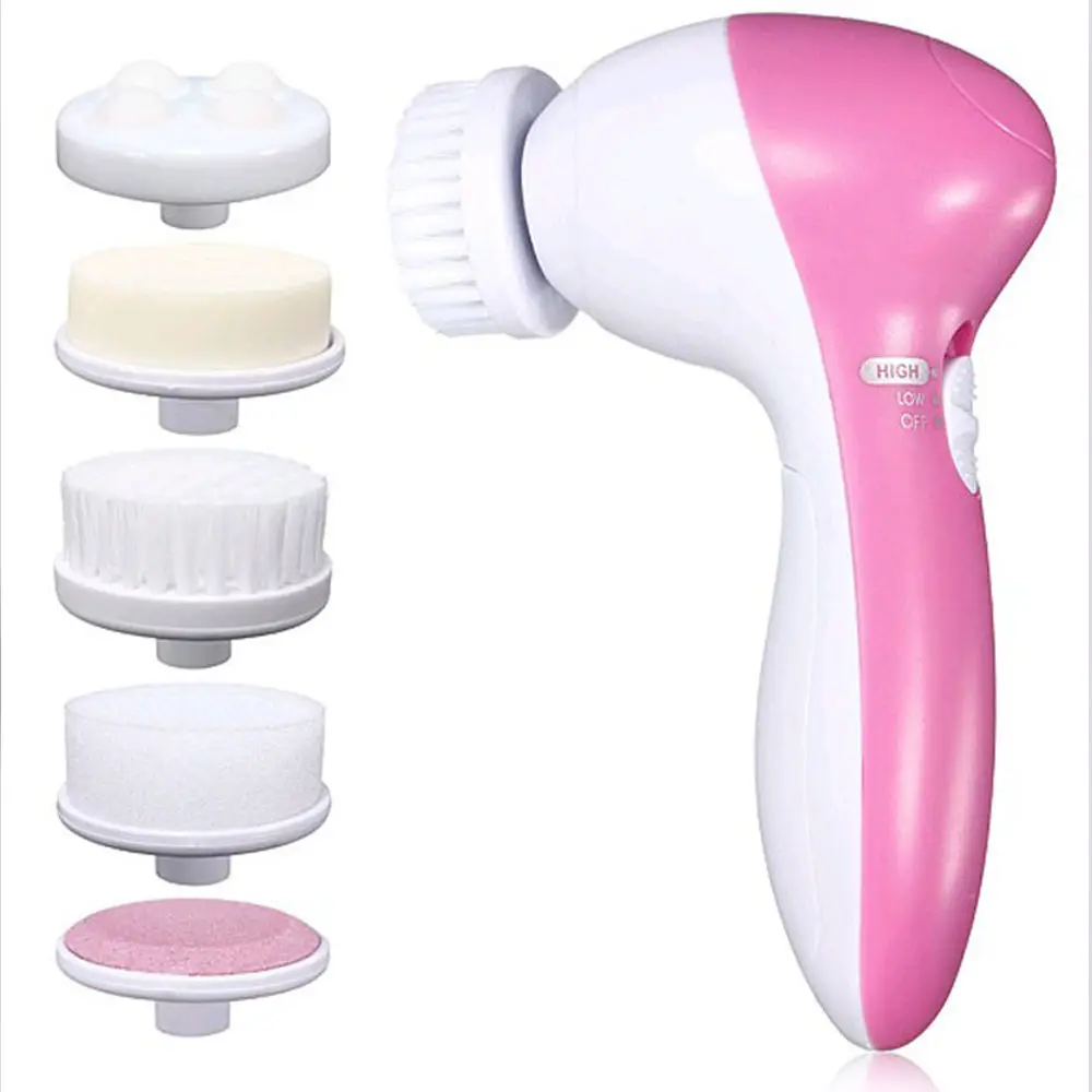 

5 in 1 Facial Massager Cleaner Face Skin Care Face brush
