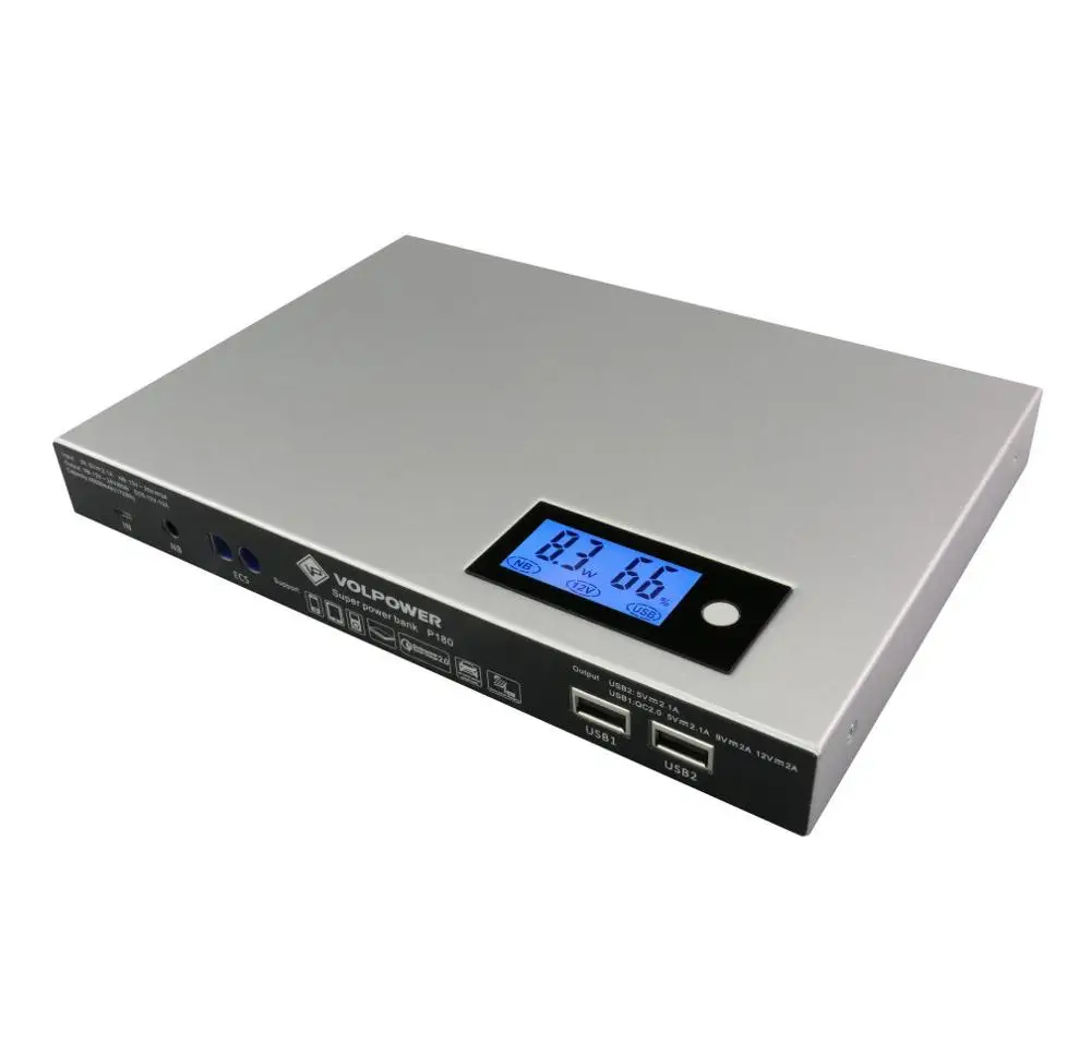 

2021 new power bank 50000mAh power station 24V 20V 19V 16.5V 12V 5V laptop powerbank for HP computer