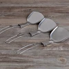 Outdoor Spatula Folding Alloy Aluminum Food Shovel Rice Spatula Camping Tableware For Picnic Tableware