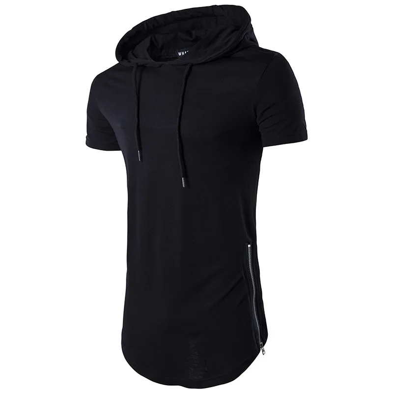 

Wholesale Fashion Blank Short Sleeve Mens Hoodies, 6 colors