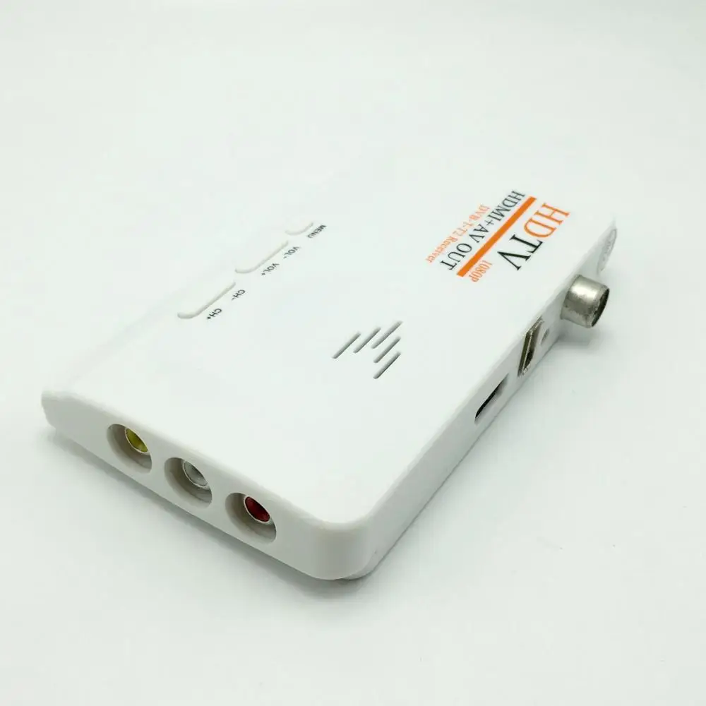 

OEM/ODM dvb-t2 MPEG4 Digital HD free to air set top box, White