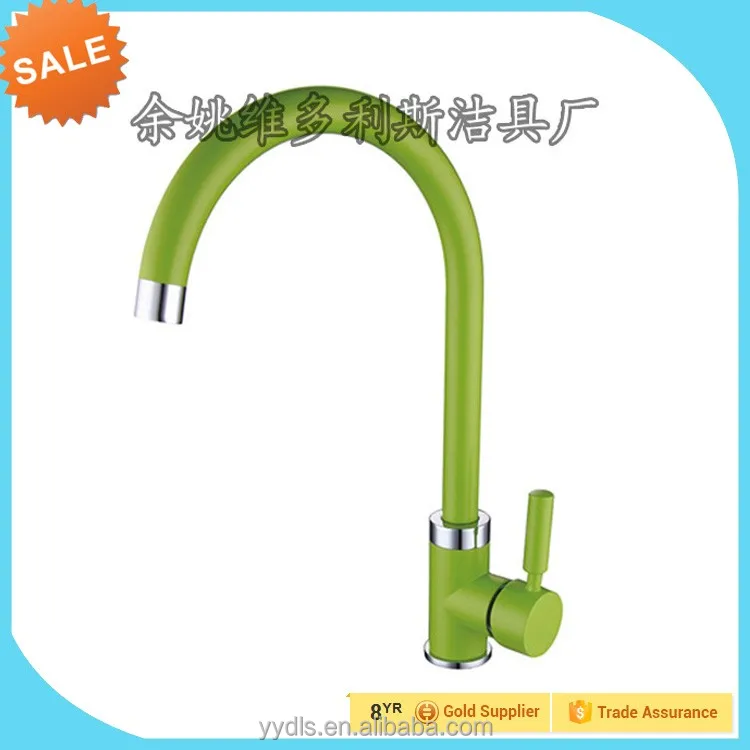 
360 degree flexible faucet hose multiple color silcone outer tube 