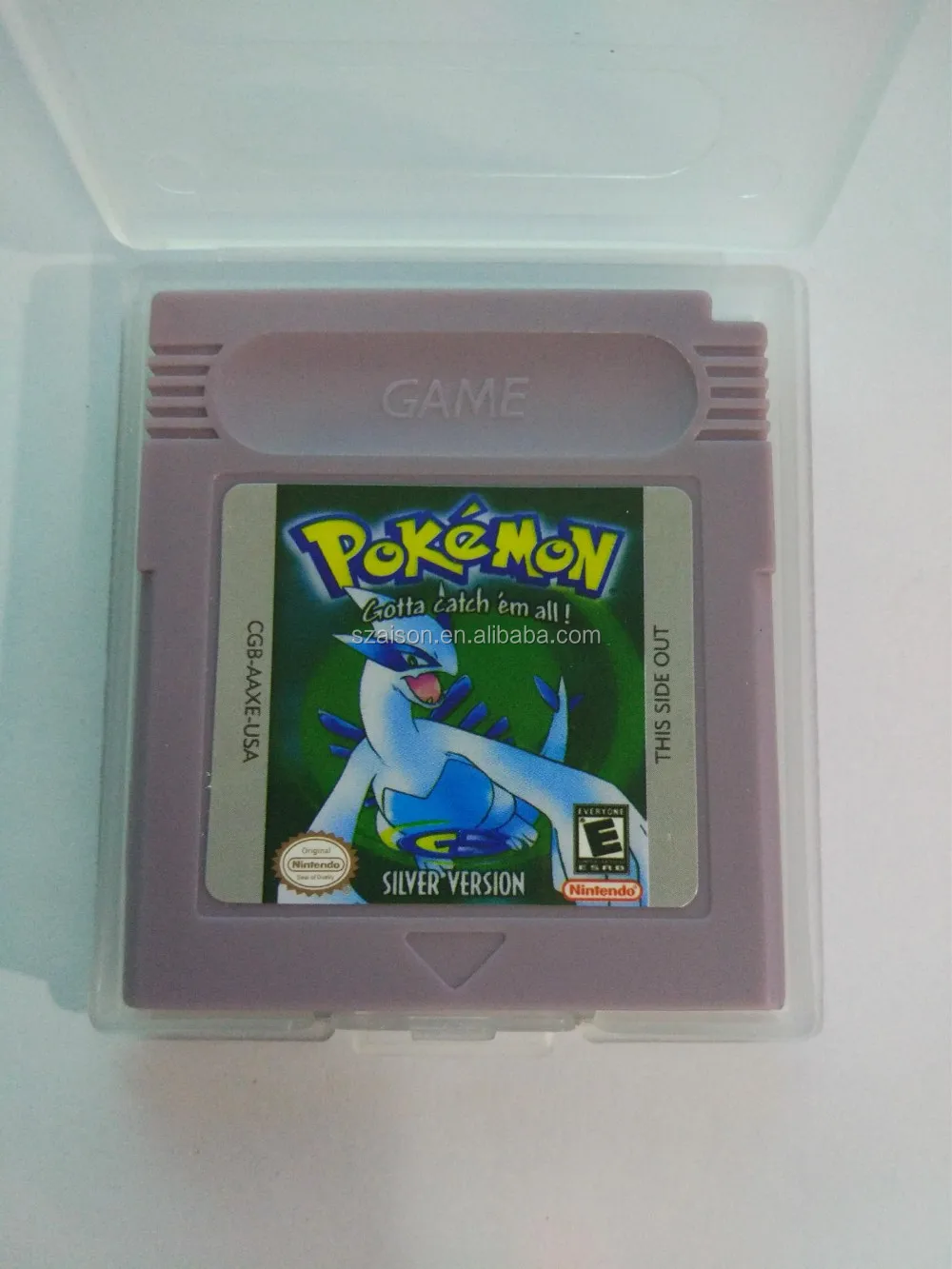 

Freee Shiping by DHL for GB/GBC Games Pokemon Crystal Yellow Green Gold Silver Blue Red