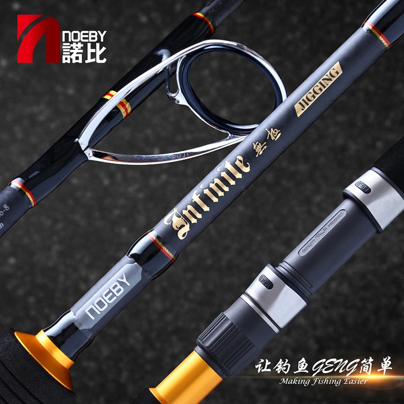 

Noeby light weight fuji nano fishing jigging rod