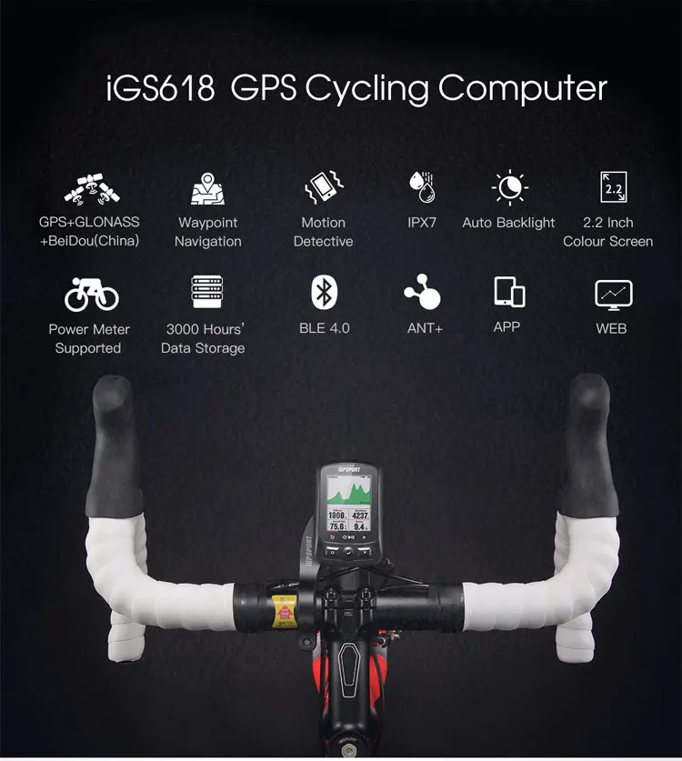 igpsport igs618 navigation