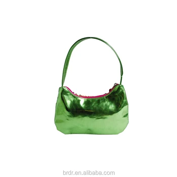 green sequin bag