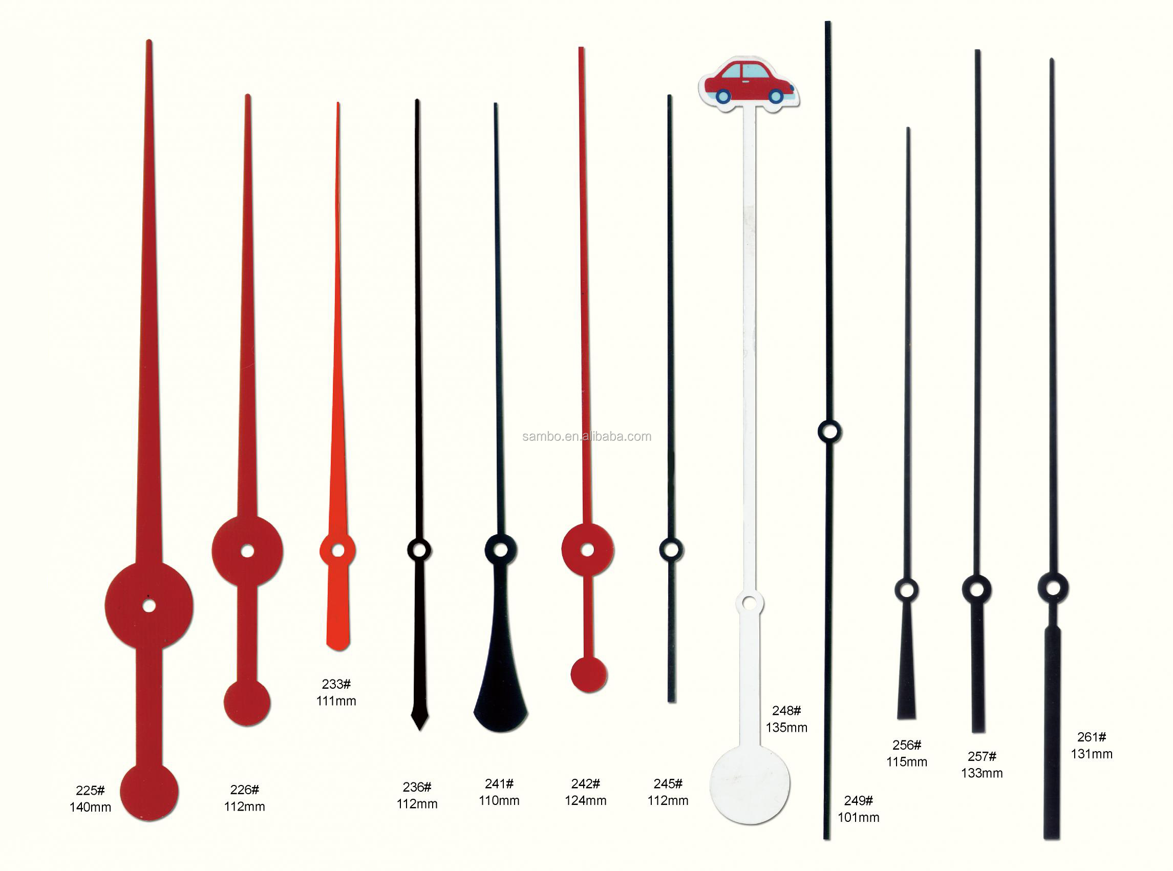 Metal Long Second Clock Hands Customized Accessories Buy Metal Clock