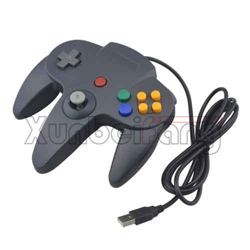 

USB Game Controller for PC Gamepad for Laptop not for N64 Joystick Black