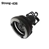 fashion Plastic Led super bright work hang torch with fan flashlight