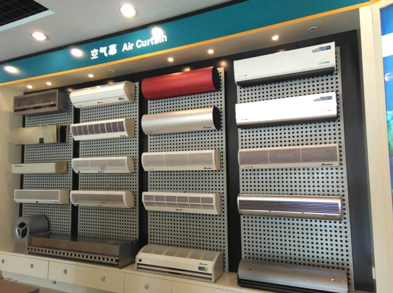 380V Voltage Industrial Air Curtain with 2000m³/h Airflow and 1 Year Warranty for Cooling and Heating