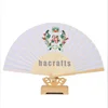 Creative Custom Wedding Invitation Programs Bamboo Hand Fan