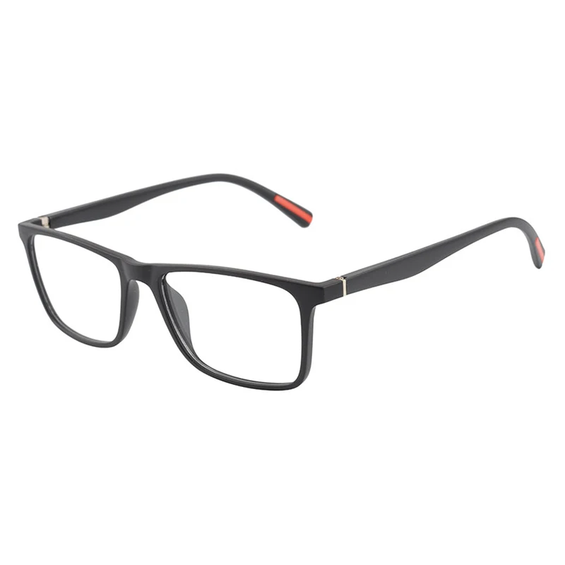 

New Moulded Cheap Wholesale TR90 Eyeglass Frames Spectacle China, C.01 m.black