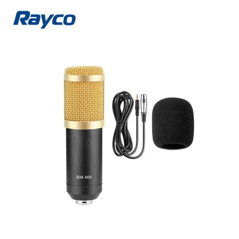 

Hot Selling Condenser Microphone Bm 800 Studio Broadcasting Recording, Black