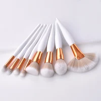 

8 Pcs Makeup Brush Kit Soft Synthetic Makeup Applicator Brush for Women Eyeshadow Facial Make Up