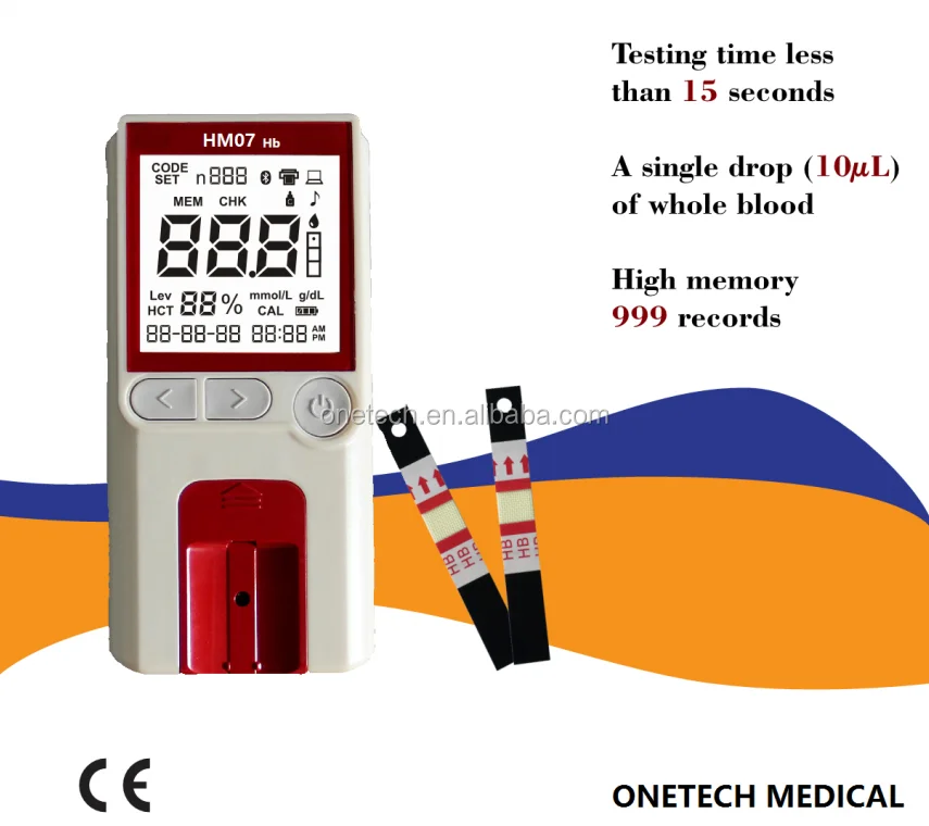 Best Seller Hemoglobin Test System Meter For Testing Hemoglobin And Hematocrit In Whole Blood