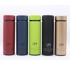 Factory price new design double wall infuser custom stainless steel water bottle