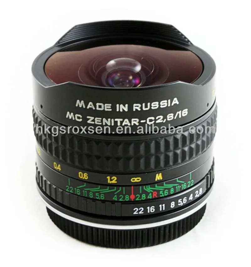 Zenit MC Zenitar-N 16mm F2.8 Fisheye Lens for Canon/for Nikon/M42