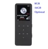 8GB 16GB Optional Touch Screen Digital Voice Recorder 600 Hours Audio Recorder Video HiFi MP3 MP4 Player Dictaphone Support TF
