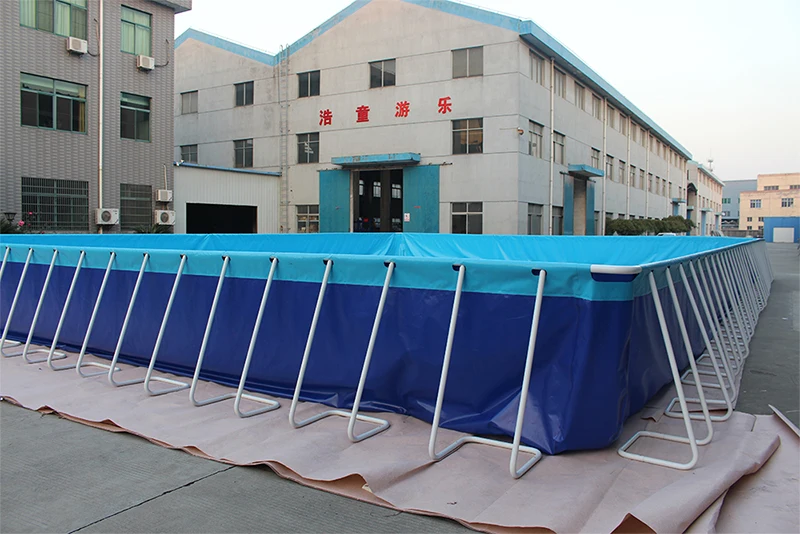 New design rectangular metal frame pool/frame swimming pool for adults