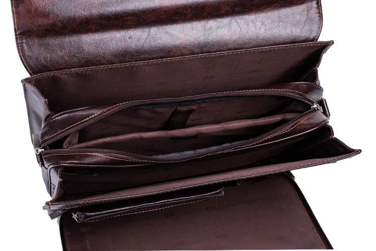 pu leather briefcase