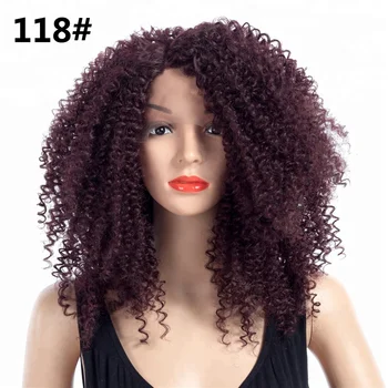 curly synthetic wigs