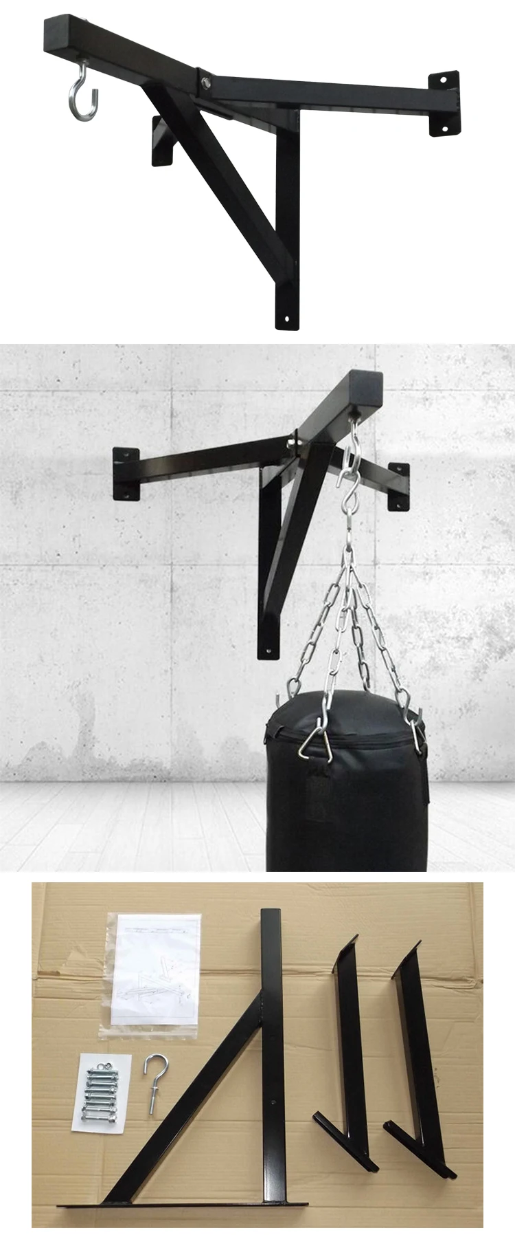 Boxing Trainning Boxing Punch Bag Standard Wall Bracket