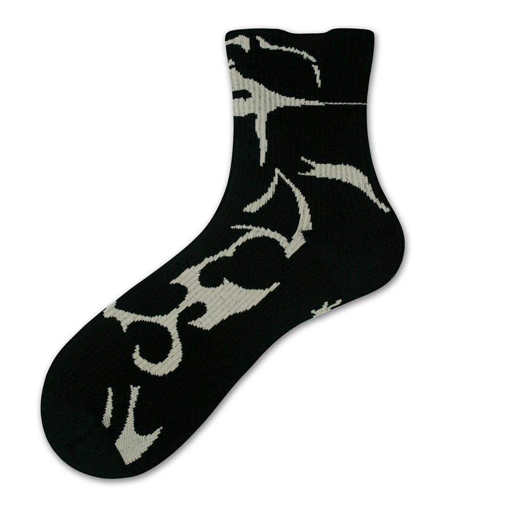 Riding Sweat-Absorbent Breathable Running Hiking Gothic Hiking Compression Socks Running