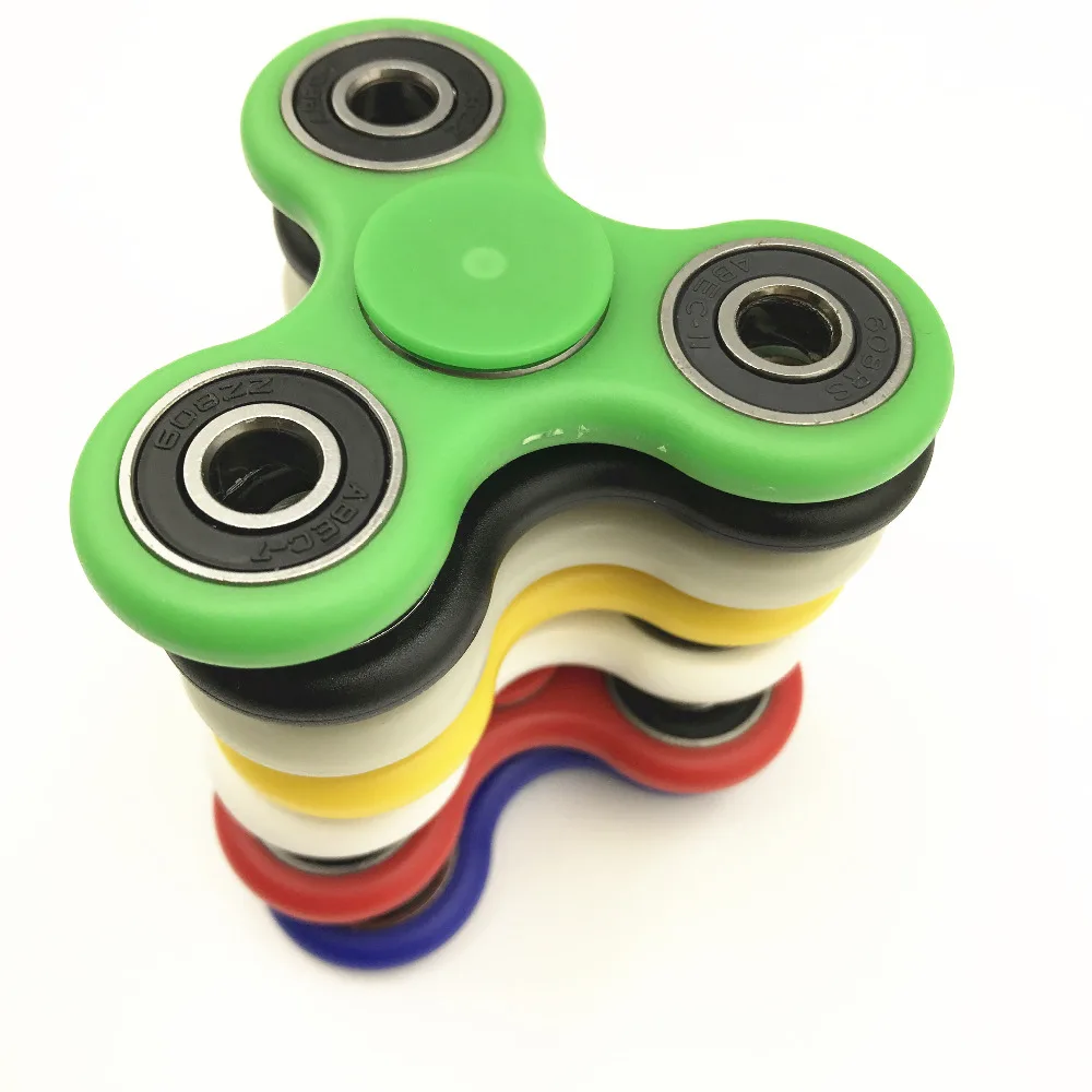 Multi Couleur Triangle Gyro Doigt Spinner Bouger En Plastique EDC Main Pour L autisme