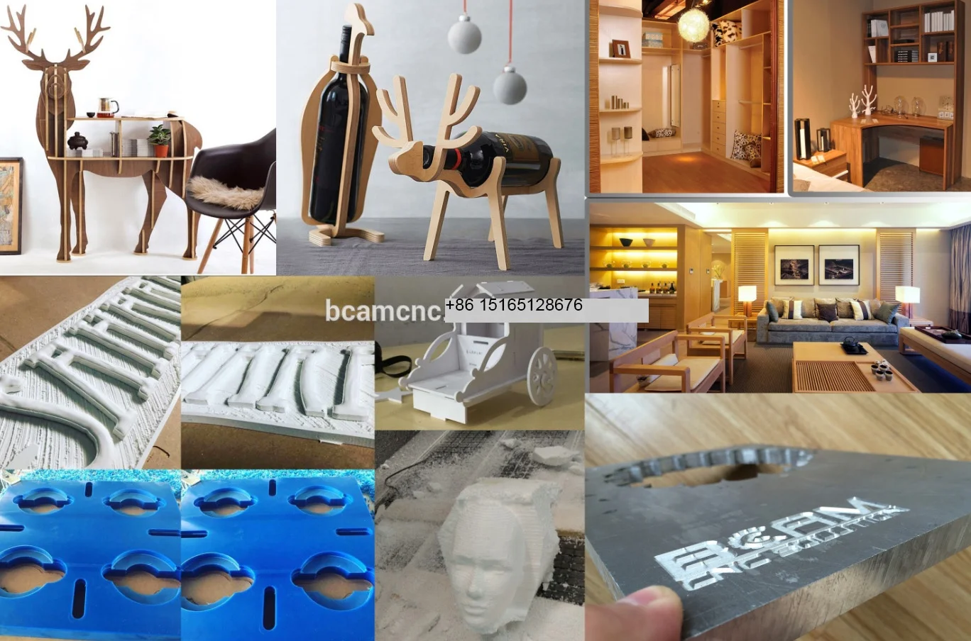 CNC milling machine 3 axis woodworking machine 1325 2040 2060 with big size table wood router