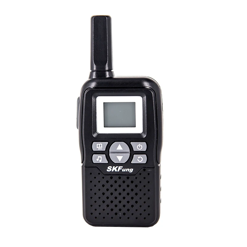 10 KM Range mini size walkie  talkie  for supermarket and hotel