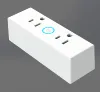 Portable Dual 15A Relay Output Wireless Remote Control US Plug Smart Mini WiFi Wall Extension Outlet Two Intelligent Socket