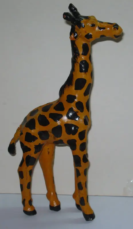 Leather Toys: Stuffed Leather Animal Giraffe: Showpiece: Great Toys: Love Gifts: Nice Colourful Quality Leather Gifts Toys