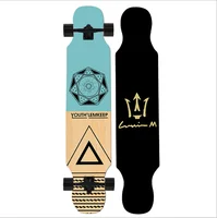 

Outdoor Good Quality Drop Down Skate Long Board Maple Wood Skateboard