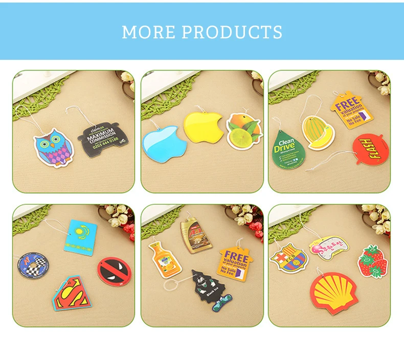 Custom Logo Hanging Car Air Fresheners Wholesale Buy Hanging Car Air